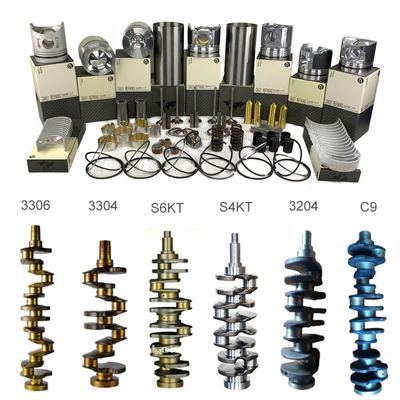 buy مجموعة إعادة البناء مجموعة إصلاحات لـ Caterpillar 3204 محرك قطع الغيار طلاء الأسطوانة البستونات مجموعة غسيل البستونات حلقات البستون online manufacture